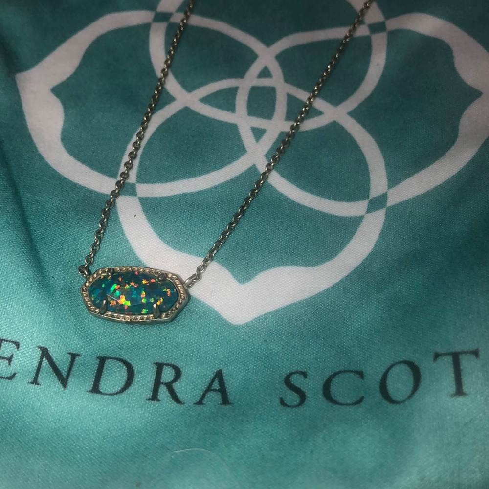 🦋SALE🦋RARE MARINE KYOCERA OPAL ELISA NECKLACE